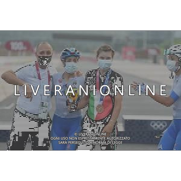 25-07-2021 Giochi Olimpici Elite Donne; 2021, Italia; Longo Borghini, Elisa; Bastianelli, Marta; Dagnoni, Cordiano; Fuji Speedway; ©SIROTTI/AGENZIA ALDO LIVERANI SAS