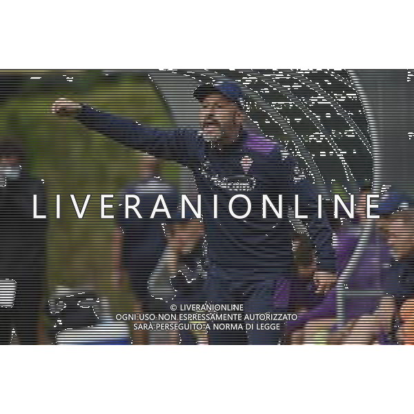 Vincenzo Italiano allenatore Fiorentina Fiorentina vs Polisportiva C4 Foligno amichevole precampionato Moena (TN) 25-07-2021 foto Roberto Garavaglia/ag. Aldo Liverani sas/AGENZIA ALDO LIVERANI SAS