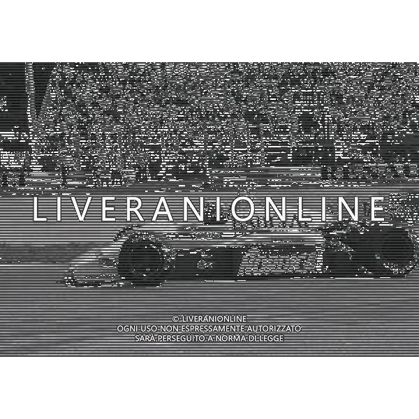 RETROSPETTIVA GERHARD BERGER PILOTA F1 NELLA FOTO GERHARD BERGER NELL\'ANNO 1985 A MONZA AG ALDO LIVERANI SAS
