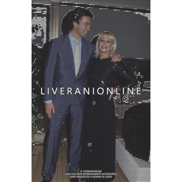 RAFFAELLA CARRA\' ATTRICE E SHOWGIRL - RETROSPETTIVA ANNI \'80 NELLA FOTO CON BERTIN OSBORNE ©ARCHIVIO GIOVANNI LIVERANI/AGENZIA ALDO LIVERANI SAS