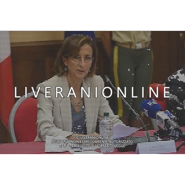© TVRG Firma protocollo cura aree verdi nella foto Marta Cartabia ministro della giustizia Milano 26-07-2021 Sottoscrizione presso la Prefettura di Milano del protocollo d\'intesa per la promozione di attivita\' di cura e manutenzione di aree verdi, parchi e giardini con il coinvolgimento diretto di persone detenute in carcere. Presenti Marta Cartabia ministro della giustizia, Bernardo Petralia capo dipartimento dell\'amministrazione penitanziaria, Giuseppe Sala sindaco di Milano e Renato Saccone prefetto di Milano foto Roberto Garavaglia/ag. Aldo Liverani sas