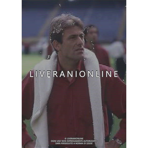 RETROSPETTIVA PAOLO SACCHETTI CALCIATORE NELLA FOTO PAOLO SACCHETTI CON LA MAGLIA DELLA REGGIANA CALCIO AG ALDO LIVERANI SAS