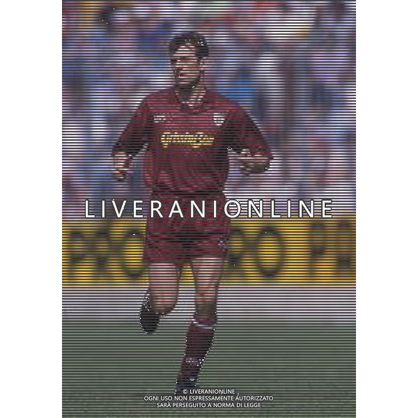 RETROSPETTIVA PAOLO SACCHETTI CALCIATORE NELLA FOTO PAOLO SACCHETTI CON LA MAGLIA DELLA REGGIANA CALCIO AG ALDO LIVERANI SAS