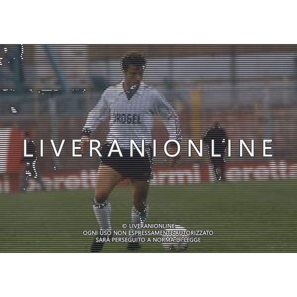 RETROSPETTIVA DARIO SANGUIN CALCIATORE NELLA FOTO DARIO SANGUIN CON LA MAGLIA DEL CESENA CALCIO AG ALDO LIVERANI SAS