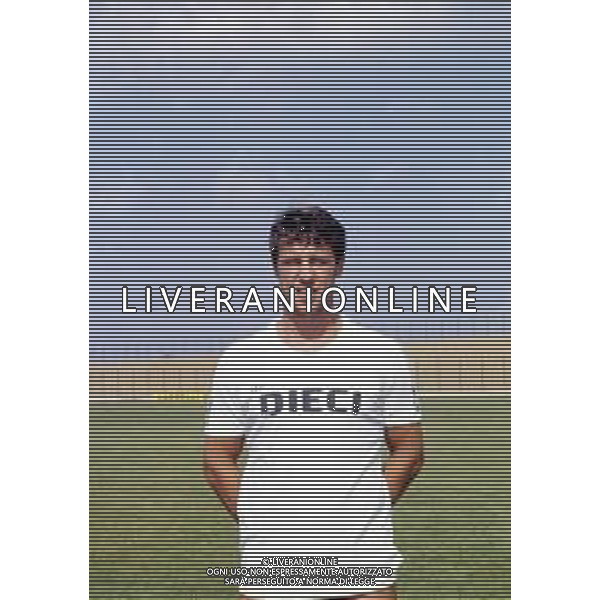 RETROSPETTIVA DARIO SANGUIN CALCIATORE NELLA FOTO DARIO SANGUIN CON LA MAGLIA DEL CESENA CALCIO AG ALDO LIVERANI SAS