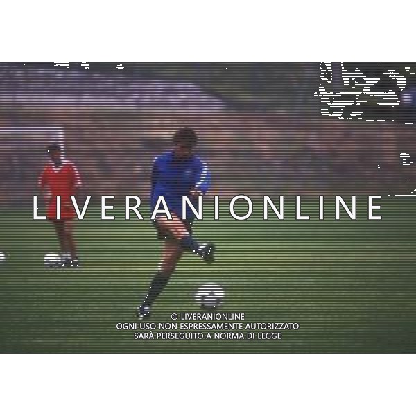 RETROSPETTIVA DARIO SANGUIN CALCIATORE NELLA FOTO DARIO SANGUIN CON LA MAGLIA DEL CESENA CALCIO AG ALDO LIVERANI SAS