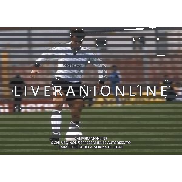 RETROSPETTIVA DARIO SANGUIN CALCIATORE NELLA FOTO DARIO SANGUIN CON LA MAGLIA DEL CESENA CALCIO AG ALDO LIVERANI SAS