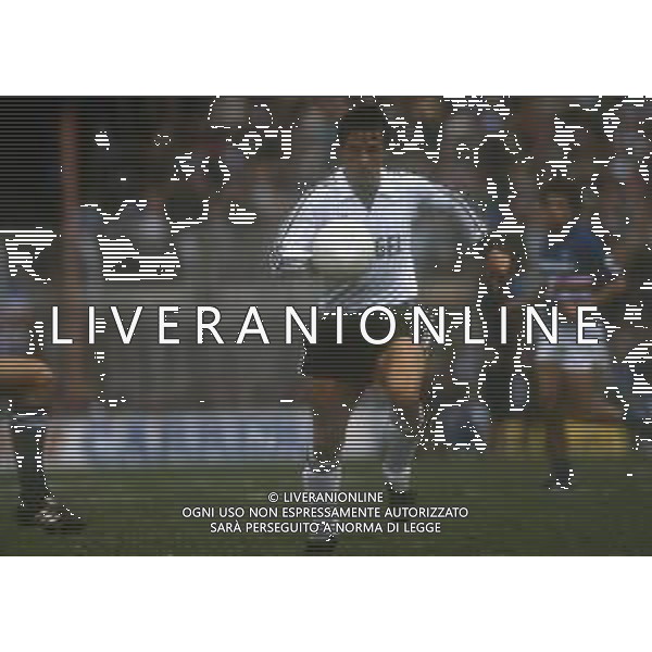 RETROSPETTIVA DARIO SANGUIN CALCIATORE NELLA FOTO DARIO SANGUIN CON LA MAGLIA DEL CESENA CALCIO AG ALDO LIVERANI SAS