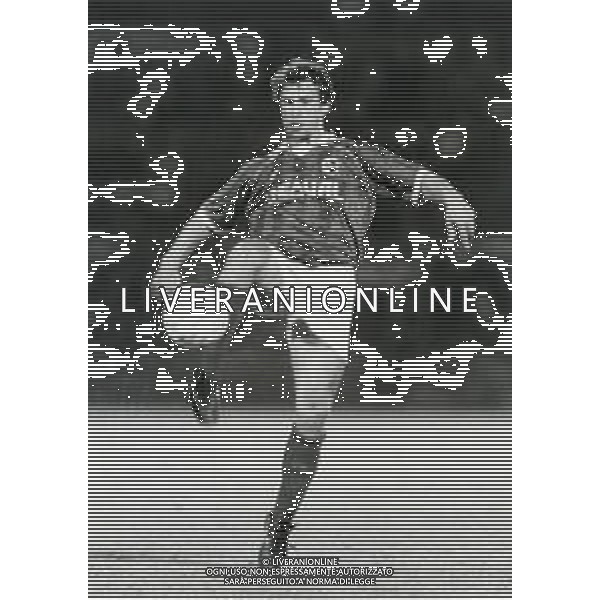 RETROSPETTIVA DARIO SANGUIN CALCIATORE NELLA FOTO DARIO SANGUIN CON LA MAGLIA DEL MODENA CALCIO AG ALDO LIVERANI SAS
