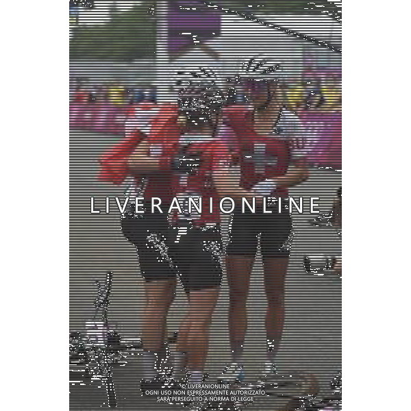 27-07-2021 Giochi Olimpici Mtb Donne; 2021, Svizzera; Neff, Jolanda; Frei, Sina; Indergand, Linda; Izu; ©SIROTTI /AG. ALDO LIVERANI SAS