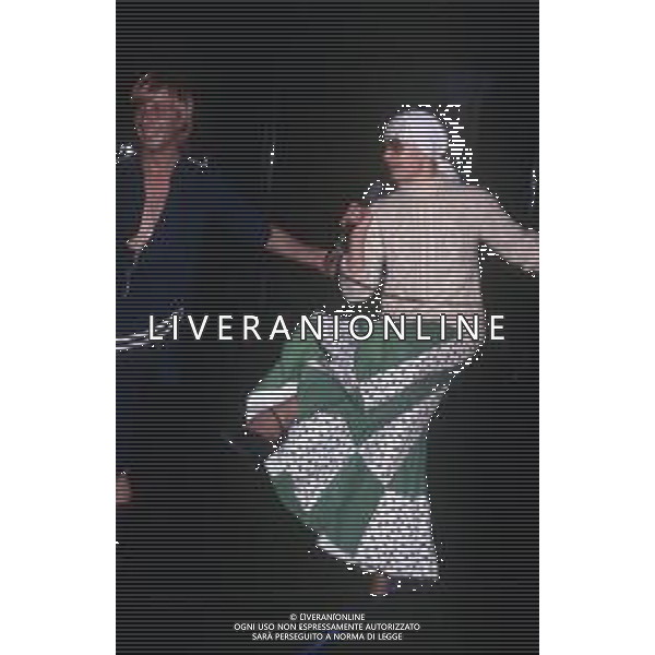 RAFFAELLA CARRA\' CANTANTE E ATTRICE - RETROSPETTIVA ANNI \'70 NELLA FOTO CON IL BALLERINO ENZO PAOLO TURCHI ©ARCHIVIO GIOVANNI LIVERANI /AG. ALDO LIVERANI SAS