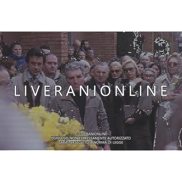 RAFFAELLA CARRA\' CANTANTE E SHOWGIRL - RETROSPETTIVA ANNI \'80 NELLA FOTO AL FUNERALE DELLA MADRE IRIS DELLUTRI NEL 1987 ©ARCHIVIO GIOVANNI LIVERANI /AG. ALDO LIVERANI SAS