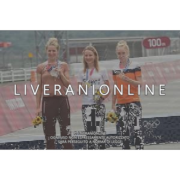 28-07-2021 Giochi Olimpici Cronometro Elite Donne; 2021, Olanda; 2021, Svizzera; Van Vleuten, Annemiek; Van Der Breggen, Anna; Reusser, Marlen; Fuji Speedway; - Ciclismo Olimpiadi Tokyo 2020 Giappone ©SIROTTI/AGENZIA ALDO LIVERANI SAS