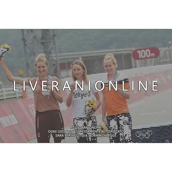 28-07-2021 Giochi Olimpici Cronometro Elite Donne; 2021, Olanda; 2021, Svizzera; Van Vleuten, Annemiek; Van Der Breggen, Anna; Reusser, Marlen; Fuji Speedway; - Ciclismo Olimpiadi Tokyo 2020 Giappone ©SIROTTI/AGENZIA ALDO LIVERANI SAS