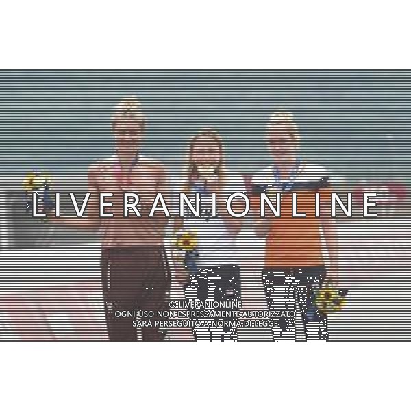 28-07-2021 Giochi Olimpici Cronometro Elite Donne; 2021, Olanda; 2021, Svizzera; Van Vleuten, Annemiek; Van Der Breggen, Anna; Reusser, Marlen; Fuji Speedway; - Ciclismo Olimpiadi Tokyo 2020 Giappone ©SIROTTI/AGENZIA ALDO LIVERANI SAS
