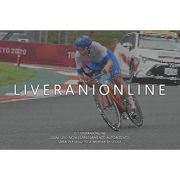 28-07-2021 Giochi Olimpici Cronometro Elite Donne; 2021, Italia; Longo Borghini, Elisa; Fuji Speedway; - Ciclismo Olimpiadi Tokyo 2020 Giappone ©SIROTTI/AGENZIA ALDO LIVERANI SAS