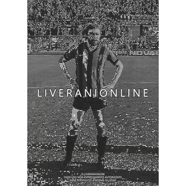 18-11-1979 BERGAMO CAMPIONATO DI CALCIO SERIE B ATALANTA -PARMA 1-0 NELLA FOTO EZIO BERTUZZO AG ALDO LIVERANI SAS