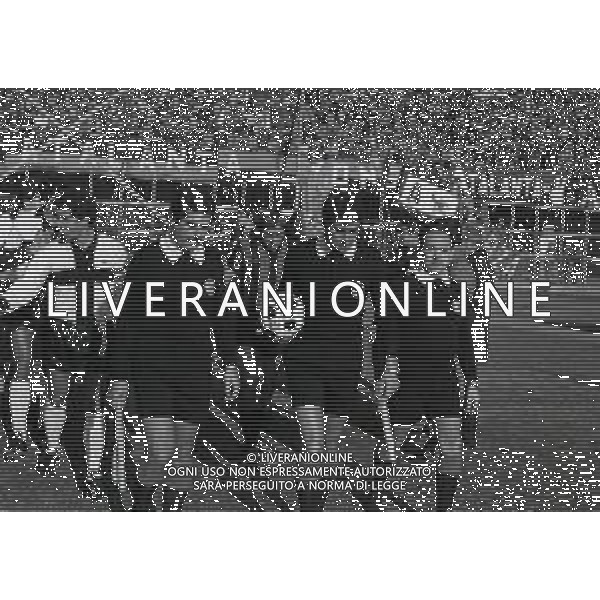 18-11-1979 BERGAMO CAMPIONATO DI CALCIO SERIE B ATALANTA -PARMA 1-0 NELLA FOTO ARBITRO GIOVANNI CASTALDI AG ALDO LIVERANI SAS