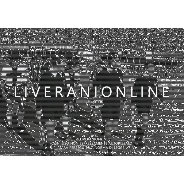 18-11-1979 BERGAMO CAMPIONATO DI CALCIO SERIE B ATALANTA -PARMA 1-0 NELLA FOTO ARBITRO GIOVANNI CASTALDI AG ALDO LIVERANI SAS