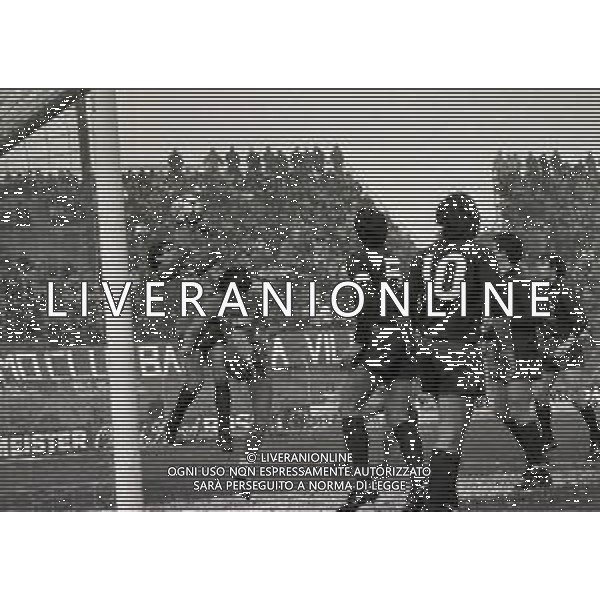 17-01-1982 COMO CAMPIONATO DI CALCIO SERIE A COMO TORINO 0-1 NELLA FOTO PARATA GIULIANO TERRANEO AG ALDO LIVERANI SAS