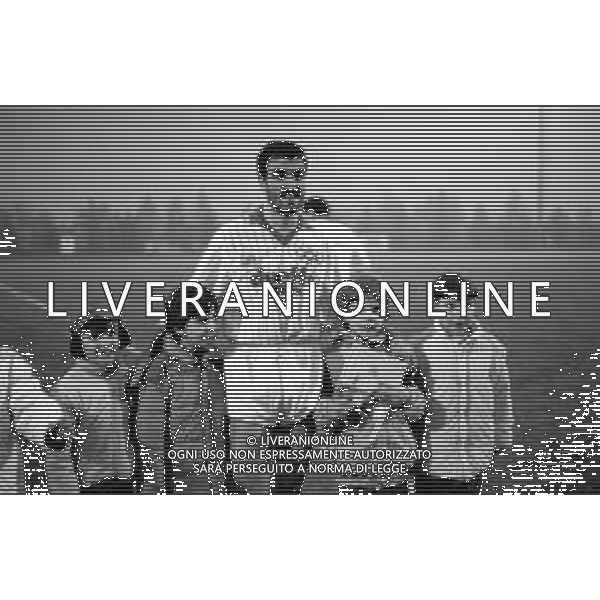 GELINDO BORDIN MARATONETA E CAMPIONE OLIMPICO - RETROSPETTIVA NELLA FOTO DURANTE UNA PARTITA BENEFICA NEL 1988 ©ARCHIVIO GIOVANNI LIVERANI/AGENZIA ALDO LIVERANI SAS