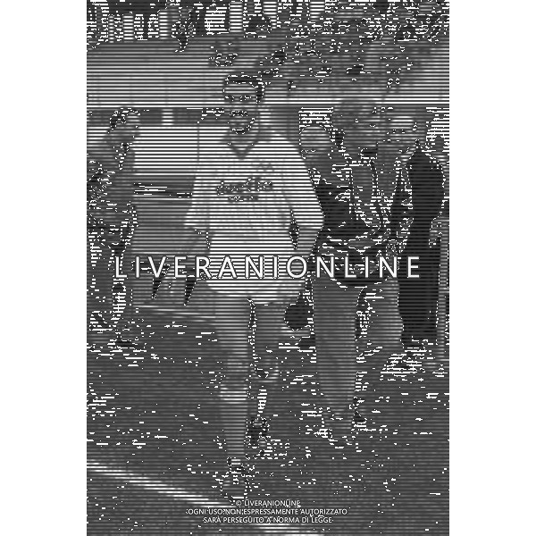 GELINDO BORDIN MARATONETA E CAMPIONE OLIMPICO - RETROSPETTIVA NELLA FOTO DURANTE UNA PARTITA BENEFICA NEL 1988 ©ARCHIVIO GIOVANNI LIVERANI/AGENZIA ALDO LIVERANI SAS