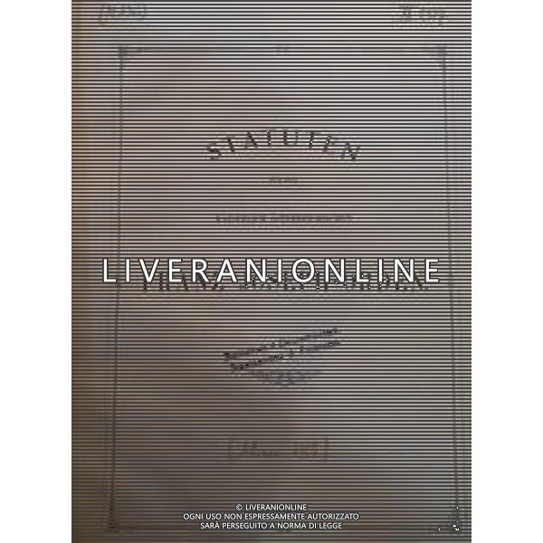 Manoscritto storico restituito al Console Wolfgang Marchardt per conto del dott. Clemens Mantl dal Comandante del Nucleo Carabinieri per la Tutela del Patrimonio Culturale di Udine, Magg. Lorenzo Pella -Milano 30.07.2021 ©Comando Carabinieri Tutela Patrimonio Culturale/AGENZIA ALDO LIVERANI SAS