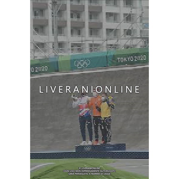 30-07-2021 Giochi Olimpici Bmx; Giornata 02; 2021, Olanda; 2021, Great Britain; 2021, Colombia; Kimmann, Niek; White, Kye; Ramirez Yepes, Carlos Alberto; Tokyo;- Ciclismo Olimpiadi Tokyo 2020 Giappone ©Sirotti/AGENZIA ALDO LIVERANI SAS