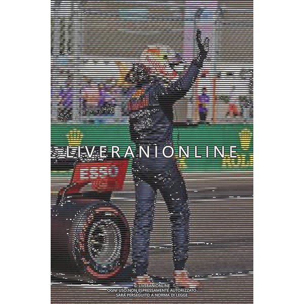 Max Verstappen (NLD) Red Bull Racing celebrates his third position in qualifying parc ferme. 31.07.2021. Formula 1 World Championship, Rd 11, Hungarian Grand Prix, Budapest, Hungary, Qualifying Day. - www.xpbimages.com, EMail: requests@xpbimages.com © Copyright: Moy / XPB Images/AGENZIA ALDO LIVERANI SAS - ITALY ONLY - EDITORIAL USE ONLY