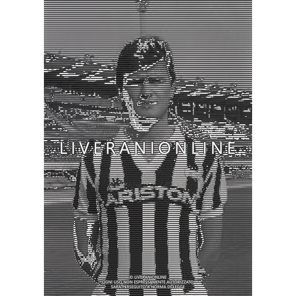 RETROSPETTIVA ALDO SERENA CALCIATORE NELLA FOTO ALDO SERENA CON LA MAGLIA DELLA JUVENTUS NELL\'ANNO 1985-1986 AG ALDO LIVERANI SAS