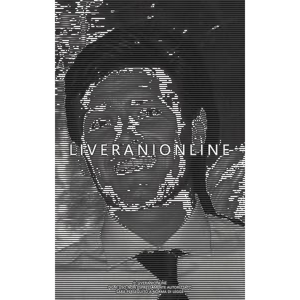 RETROSPETTIVA ALDO SERENA CALCIATORE NELLA FOTO ALDO SERENA CON LA MAGLIA DELL\'INTER NELL\'ANNO 1989-1990 AG ALDO LIVERANI SAS 