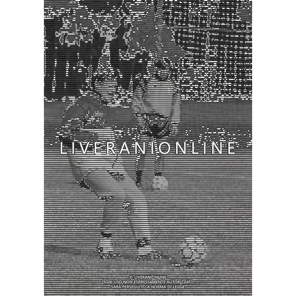 RETROSPETTIVA ALDO SERENA CALCIATORE NELLA FOTO ALDO SERENA CON LA MAGLIA DELL\'INTER NELL\'ANNO 1989-1990 AG ALDO LIVERANI SAS 