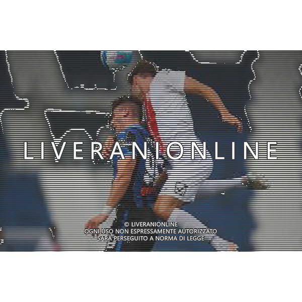 Atalanta-Pordenone Campionato di Calcio serie A TIM 2021/2022 Amichevole Precampionato Bergamo, 31 Luglio 2021 Nella foto: Roberto Piccoli e Alessandro Vogliacco Ph. Soli - Ag. Aldo Liverani/AGENZIA ALDO LIVERANI SAS