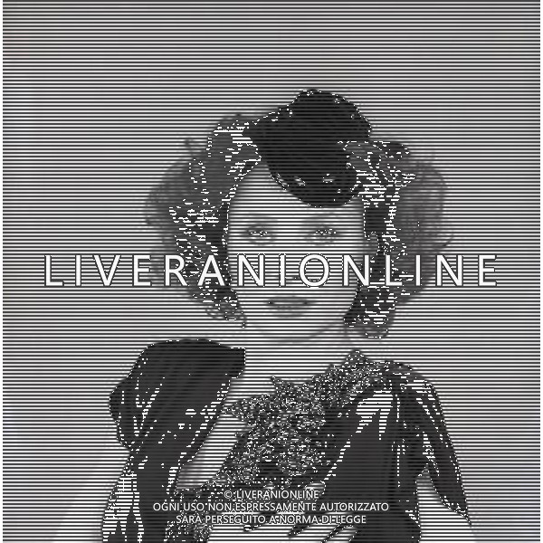 NEG-RETROSPETTIVA ERIKA BLANC ATTRICE NELLA FOTO ERIKA BLANC NELL\'ANNO 1982 A MILANO AG ALDO LIVERANI SAS