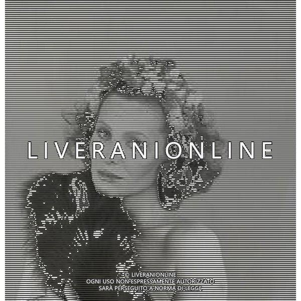 NEG-RETROSPETTIVA ERIKA BLANC ATTRICE NELLA FOTO ERIKA BLANC NELL\'ANNO 1982 A MILANO AG ALDO LIVERANI SAS