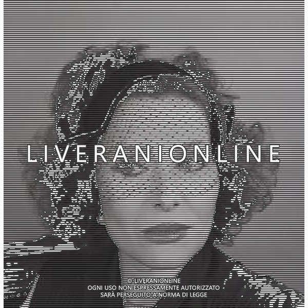 NEG-RETROSPETTIVA ERIKA BLANC ATTRICE NELLA FOTO ERIKA BLANC NELL\'ANNO 1982 A MILANO AG ALDO LIVERANI SAS