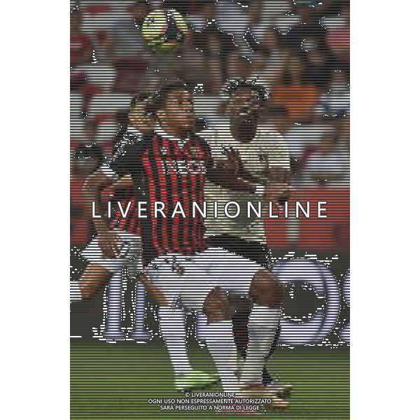 Jean Claire Todibo (Nizza) e Rafael Leao (Milan) Nizza vs Milan amichevole precampionato Nizza (FRA) 31-07-2021 Stadio Allianz Riviera foto Roberto Garavaglia/ag. Aldo Liverani sas/AGENZIA ALDO LIVERANI SAS