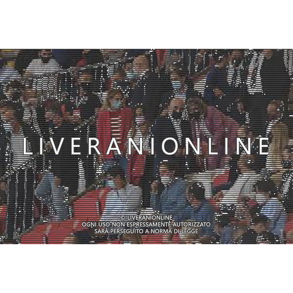 Monza 31.07.2021 U-Power Stadium Monza vs Juventus 25imo Trofeo Luigi Berlusconi ©Viganti/Agenzia Aldo Liverani Nella foto: adriano galliani in tribuna ©Manuela Viganti/AGENZIA ALDO LIVERANI SAS