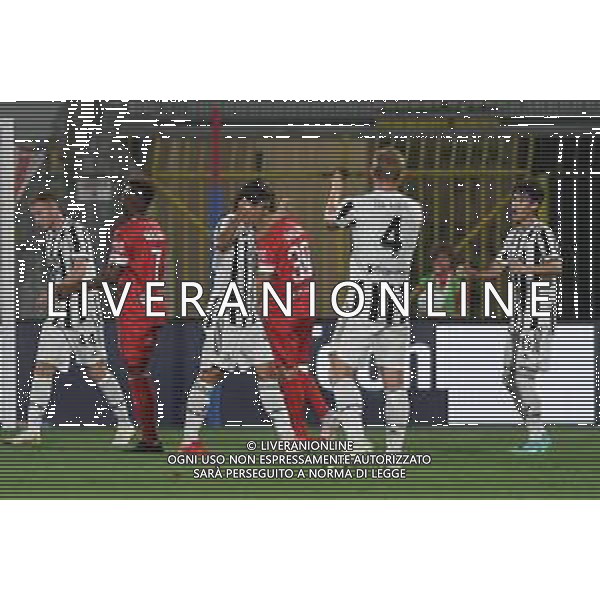 Monza 31.07.2021 U-Power Stadium Monza vs Juventus 25imo Trofeo Luigi Berlusconi ©Viganti/Agenzia Aldo Liverani Nella foto: esultanza juventus dopo il gol di filippo ranocchia ©Manuela Viganti/AGENZIA ALDO LIVERANI SAS