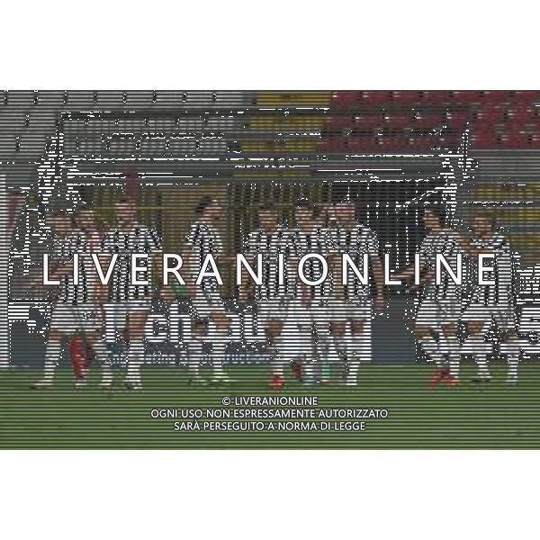 Monza 31.07.2021 U-Power Stadium Monza vs Juventus 25imo Trofeo Luigi Berlusconi ©Viganti/Agenzia Aldo Liverani Nella foto: esultanza juventus dopo il gol di filippo ranocchia ©Manuela Viganti/AGENZIA ALDO LIVERANI SAS