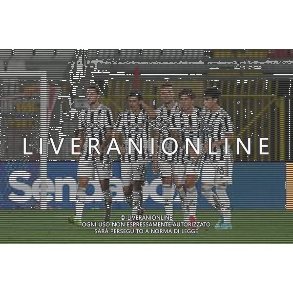 Monza 31.07.2021 U-Power Stadium Monza vs Juventus 25imo Trofeo Luigi Berlusconi ©Viganti/Agenzia Aldo Liverani Nella foto: esultanza juventus dopo il gol di filippo ranocchia ©Manuela Viganti/AGENZIA ALDO LIVERANI SAS