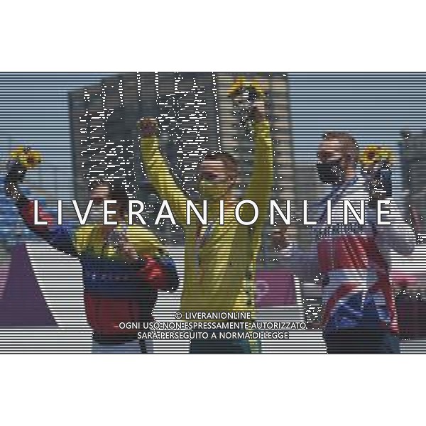 01-08-2021 Giochi Olimpici Bmx; Giornata 04; 2021, Australia; 2021, Venezuela; 2021, Great Britain; Martin, Logan; Dhers, Daniel; Brooks, Declan; Tokyo;- Ciclismo Olimpiadi Tokyo 2020 Giappone ©SIROTTI/AGENZIA ALDO LIVERANI SAS