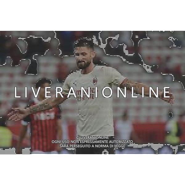 Olivier Giroud (Milan) Nizza vs Milan amichevole precampionato Nizza (FRA) 31-07-2021 Stadio Allianz Riviera foto Roberto Garavaglia/ag. Aldo Liverani sas/AGENZIA ALDO LIVERANI SAS