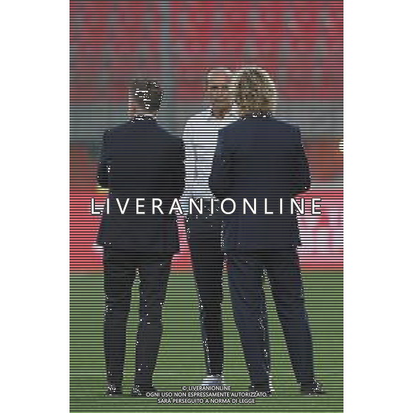 Monza 31.07.2021 U-Power Stadium Monza vs Juventus 25imo Trofeo Luigi Berlusconi ©Viganti/Agenzia Aldo Liverani Nella foto: massimiliano allegri ©Viganti Manuela/AGENZIA ALDO LIVERANI SAS