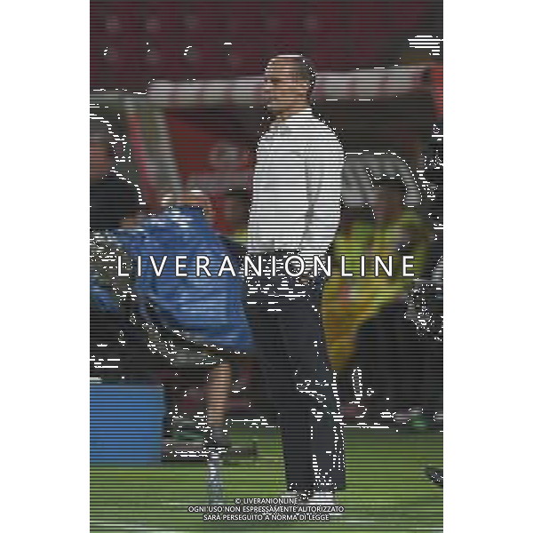 Monza 31.07.2021 U-Power Stadium Monza vs Juventus 25imo Trofeo Luigi Berlusconi ©Viganti/Agenzia Aldo Liverani Nella foto: massimiliano allegri ©Viganti Manuela/AGENZIA ALDO LIVERANI SAS