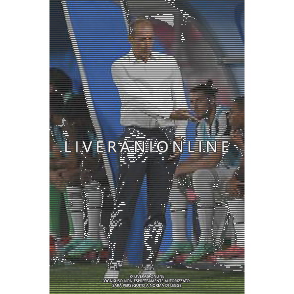 Monza 31.07.2021 U-Power Stadium Monza vs Juventus 25imo Trofeo Luigi Berlusconi ©Viganti/Agenzia Aldo Liverani Nella foto: massimiliano allegri ©Viganti Manuela/AGENZIA ALDO LIVERANI SAS