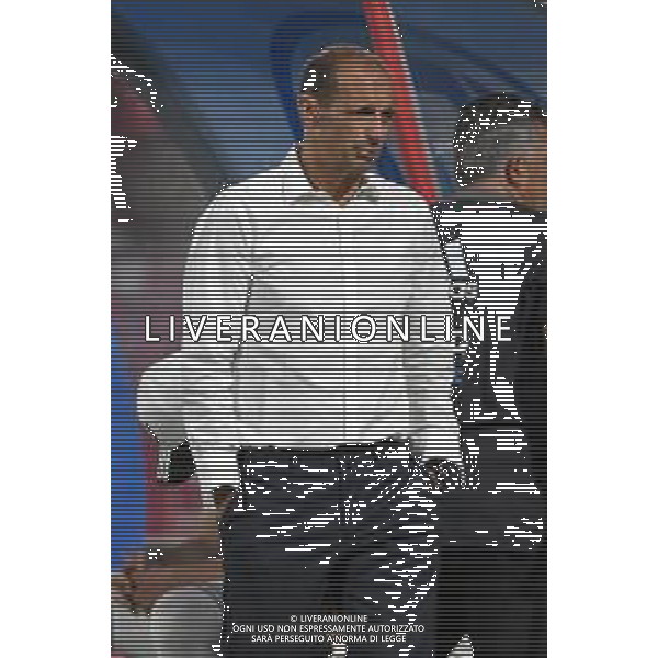 Monza 31.07.2021 U-Power Stadium Monza vs Juventus 25imo Trofeo Luigi Berlusconi ©Viganti/Agenzia Aldo Liverani Nella foto: massimiliano allegri ©Viganti Manuela/AGENZIA ALDO LIVERANI SAS