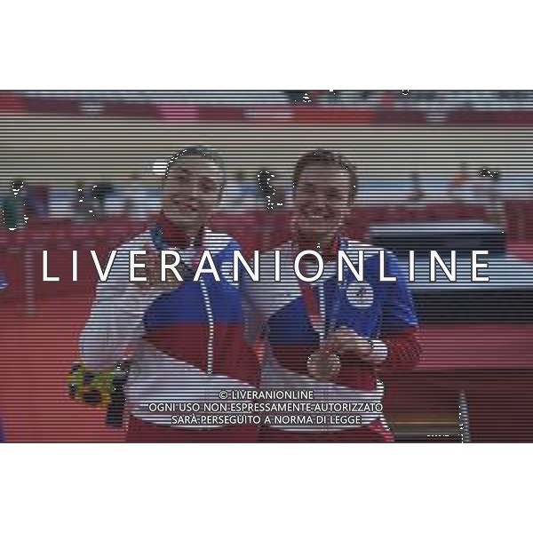 02-08-2021 Giochi Olimpici Pista Donne; Giornata 01; 2021, Russia; Shmeleva, Daria; Voinova, Anastasiia; Izu; ©SIROTTI/AGENZIA ALDO LIVERANI SAS