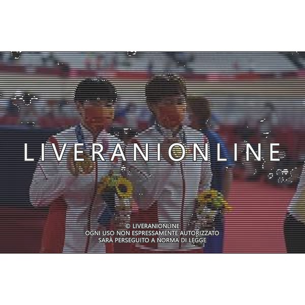 02-08-2021 Giochi Olimpici Pista Donne; Giornata 01; 2021, Cina; Bao, Shanju; Zhong, Tianshi; Izu; ©SIROTTI/AGENZIA ALDO LIVERANI SAS