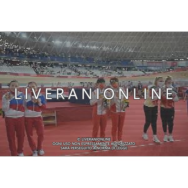 02-08-2021 Giochi Olimpici Pista Donne; Giornata 01; 2021, Cina; 2021, Russia; 2021, Germany; Bao, Shanju; Zhong, Tianshi; Shmeleva, Daria; Voinova, Anastasiia; Friedrich, Lea Sophie; Hinze, Emma; Izu; ©SIROTTI/AGENZIA ALDO LIVERANI SAS
